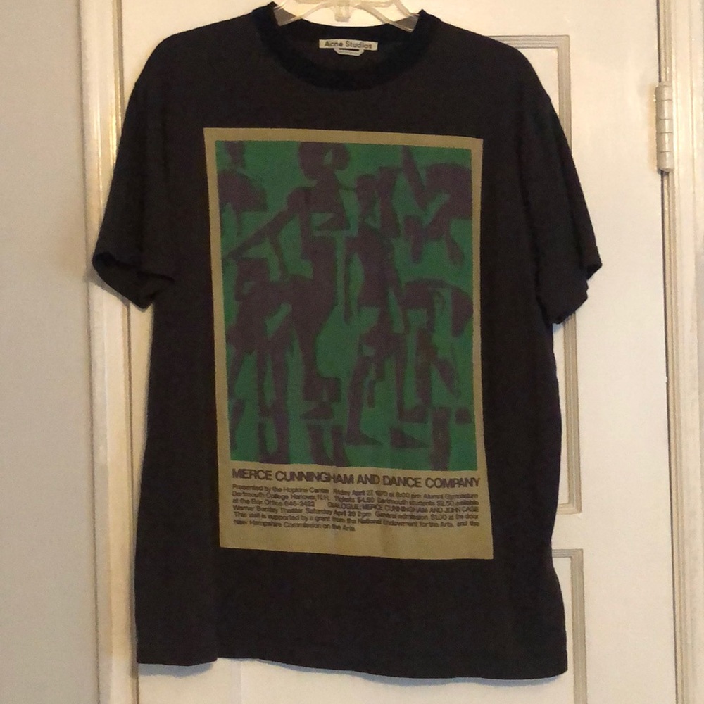 Acne black tee
